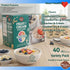 Wellsley Farms 40 Pack (8x 12x 8x 12x Fruit And Cream Instant Oatmeal Variety. Banana, Peach, Blueberry, Strawberry)