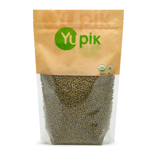 Yupik Organic Mung Beans, 2.2 lb (35.3 oz), USDA Certified, Kosher, Gluten-Free,