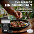 5 lb Black Lava Hawaiian Sea Salt Infused with Activated Charcoal Hawaiian-Style Black Salt for Seasoning, Grilling
