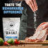 100% 227 Ava Jane's Kitchen - Colima Coarse Sea Salt - Unrefined, Natural, and Hand-Harvested - Protects Heart - Shapes
