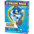 Pack, 22 17.6 oz Sonic The Hedgehog Fruit Flavored Snacks, Treat Pouches, Gluten Free Snack, Value Ct