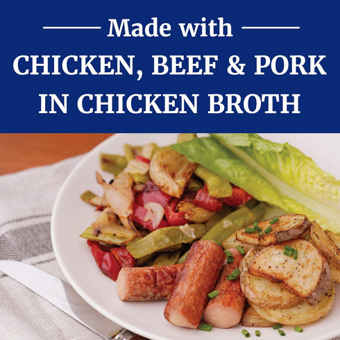 4.6 OZ (Pack 24) Libby's Vienna Sausage in Chicken Broth, Canned Sausage