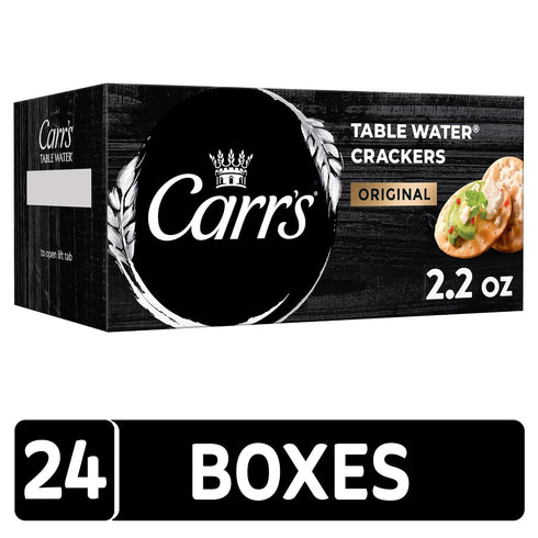 2.2oz (24 Count) Carr's Table Water Crackers, Original