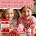 7oz Whole Freeze-Dried Strawberries - Dried Strawberry Snacks, Crispy Dehydrated Fruit Snack for Yogurt, Oatmeal