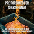 1 lb 1/4" 10 lbs 400F Bearded Butchers High-Temp Cheddar Cheese Shelf-Stable Cubes for Up to of Meat, High-Temperature
