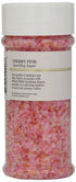7.5 oz India Tree Cherry Pink Blend Sparkling Sugar, | Vibrant Pink, Red, Orange & White Decorating Sugar Mix
