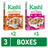 Pack (3 Kashi Breakfast Cereal, Organic, Whole Grain, Variety Boxes)