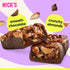 1G 3G (pack 12) 40.0 NICKS Keto Nut Bar Almond Chocolate, Keto Nut Snack for Sports, Hiking & Outdoor Activities