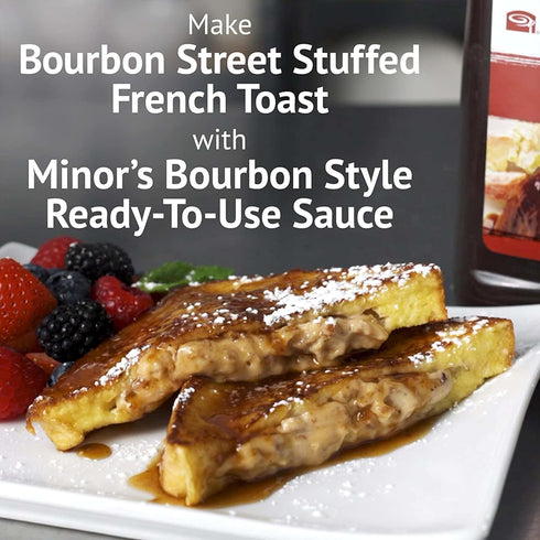 Minor's BBQ Sauce, Bourbon Style, 4 lb 15 oz Bulk Bottle (Packaging May Vary)