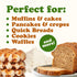 8 Food to Live Gluten-Free Organic White Sorghum Flour, Pounds Non-GMO Whole Grains, Finely Ground, Pure, Raw. Good