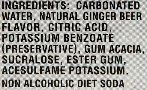Goslings 12 oz (24) Diet Ginger Beer Cans of fl Each | Ginger Beer Sugar Free For Moscow Mule And Mixers For Alcoholic