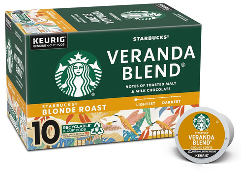 30 Pack Starbucks Coffee K-Cups for Keurig Brewer Piece Variety