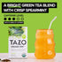 16 TAZO Organic Zen Green Tea, Caffeinated Tea with Refreshing Lemongrass & Spearmint, Total Bags