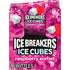 ICE BREAKERS Ice Cubes Raspberry Sorbet Flavored Sugar Free Chewing Gum Bottles,