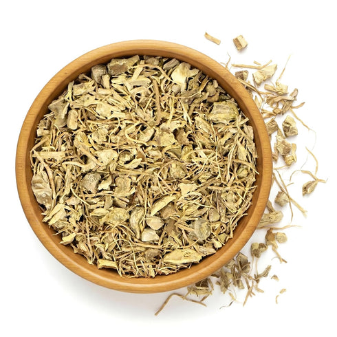 (2 NY Spice Shop Dried Blue Cohosh Root - Cut and Sifted Caulophyllum Thalictroides - Wildcrafted Herbal Root - Raw