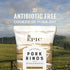 EPIC BBQ Pork Rinds, Gluten Free, 2.5oz