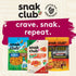 14 oz Snak Club Sweet and Salty Trail Mix with Peanuts, Butter Toffee Peanuts, Chocolatey Candies, Toasted Corn, Honey