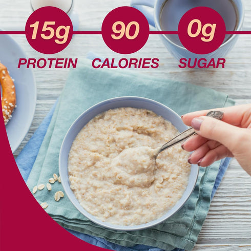 Packed 7 Count ProtiDIET High Protein Maple Brown Sugar Oatmeal - Sugar free Instant Oatmeal for a Healthy
