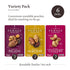 Pack, 4 (Pack 6) Sahale Snacks Glazed Nut Mix Variety Ounces
