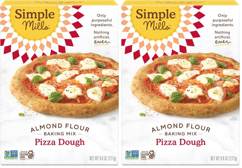 Simple Mills Almond Flour Baking Mix, Cauliflower Pizza Dough - Gluten Free,