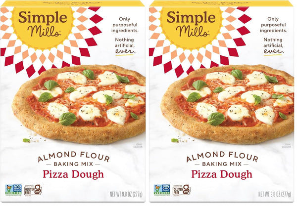 Simple Mills Almond Flour Baking Mix, Cauliflower Pizza Dough - Gluten Free,