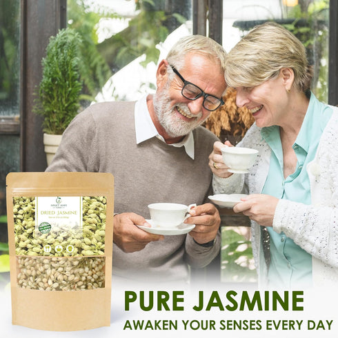 3.5oz(100g) Nhat Anh Farm - Dried Jasmine Flowers - Pure Jasmine Buds Natural & Pure - Dried Jasmine Flowers