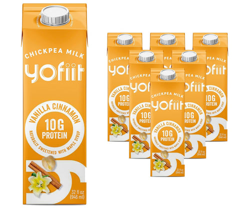 Yofiit Vanilla Cinnamon Plant Based Milk with Pea Protein and Flax -