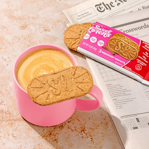 Gluten Free & Vegan Cinnamon Sugar Breakfast Biscuits by Sweet Loren's