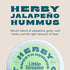 Little Sesame Hummus, 8 OZ Herby Jalapeno