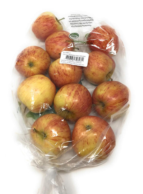 Fresh Produce 48 Apple Gala Bag Organic, Ounce