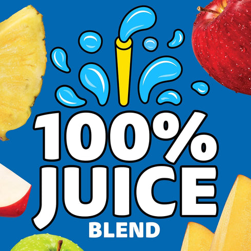 100% 40 Pack, 4 10 Capri Sun Mango Pineapple Flavored Juice Blend from Concentrate with Added Ingredients and Other