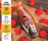 African Ghost Pepper Hot Sauce 5 fl oz Glass Bottle by African Dream Foods, All Natural Thick and Chunky