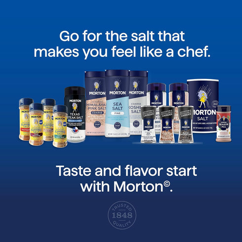 4.7oz Morton Gourmet Flavored Salt Red Pepper