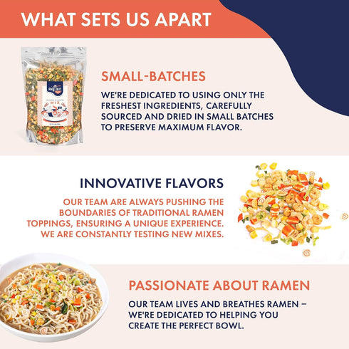 (15oz Ramen Eats Classic Seafood Mix with Dried Vegetables for Noodles Seafood Mix)