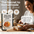 ERNEY 2 pack Dehydrated Sourdough Starter for Bread Making - Perfect Rise Organic Sourdough Bread Flour