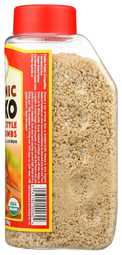 10.5 oz Edward & Sons Organic Panko Breadcrumbs