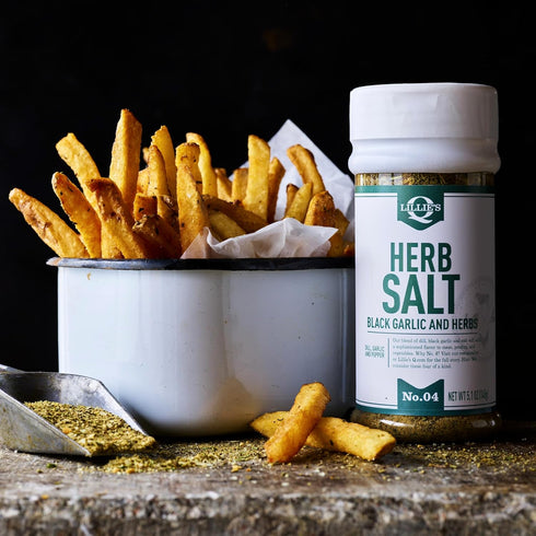 Lillie’s Q Herb Salt Seasoning, 6 oz - Garlic and Herb for Grilling Meat, Poultry & Vegetables