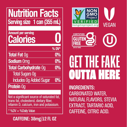 12 oz (24-Pack) Zevia Zero Sugar Soda, Dr. Zevia, Cans Naturally Sweetened, Zero Calorie Sugar Free Soda - Non-GMO