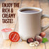 HEARTLAND 200 Non Dairy Liquid Coffee Creamer, Hazelnut, Single Serve Cups, Shelf Stable, No Refrigeration