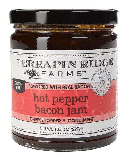 Terrapin Ridge Farms Hot Pepper Bacon Jam Sweet & Spicy Spread with