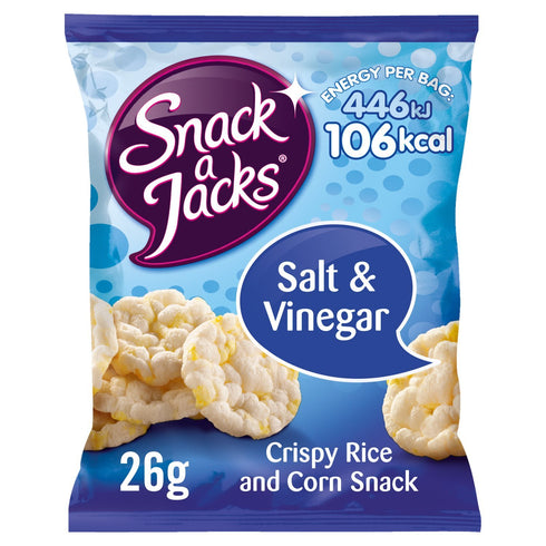 Snack a Jacks 26 (Pack 24) Snack a Jack Salt and Vinegar g