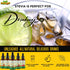 (Pack 5). 5 100% (1oz) Stevia Intl - Holiday & Seasonal Special of Premium Stevia Drops with Flavors in Glass Bottles.