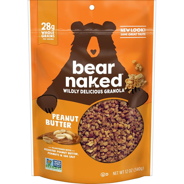 Bear Naked Peanut Butter Granola - 12oz (Pack of 2)