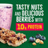 5 7.1 oz Nature Valley Protein Smoothie Chewy Snack Bars, Berry Blend Protein Bars, Bars