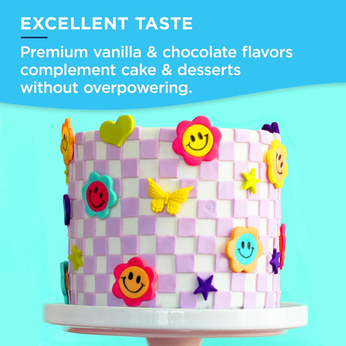 Satin Ice Pink Fondant, Vanilla - 4.4 Ounces