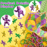 24PCS 1.2inch Counting MEMOVAN Mardi Gras King Cake Babies Purple Green Gold Tiny Plastic Babies Mini Baby Figurines