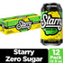 12 Oz (Pack 12) Starry Zero Sugar Lemon Lime Soda, Fl Cans
