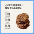PACK, 6 Pack) ELLAS FLATS All Seed Savory Crisps Gluten Free, Sugar Free, High Fiber Chip, Low Carb Snack, Keto