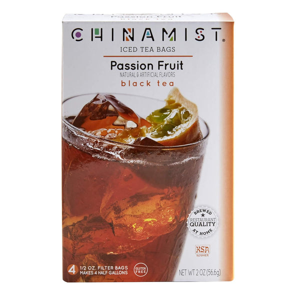 China Mist Iced Tea Passion Fruit Black Tea Infusion Refreshing and Delicious