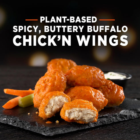 Frozen 14.8 oz. Gardein Ultimate Plant-Based Buffalo Chick'n Wings, Vegan, Meat Alternative